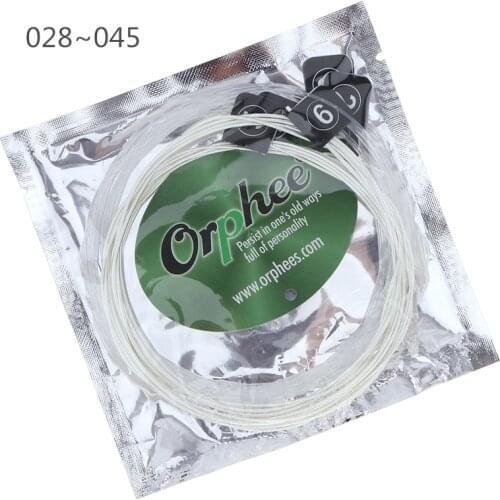 6pcs/Set NX35 Guitar Strings Hard Tension Classical Guitar Strings Replacement For Acoustic Folk Classic Guitar Parts