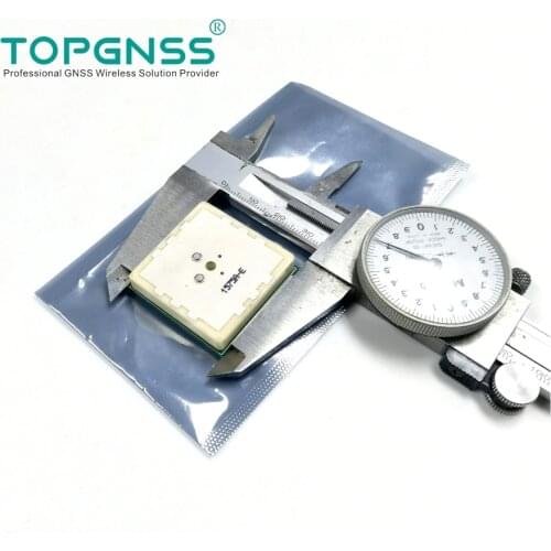 TOPGNSS new small volume RTK rover GPS module, differential FIXED receiver antenna RTCM3.X protocol, high precision agriculture