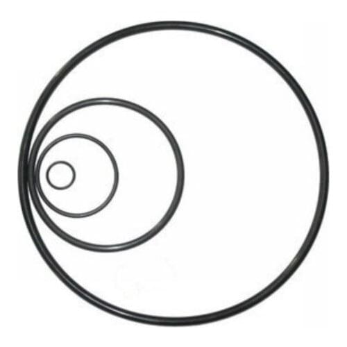 PACK OF50 Nitrile Rubber NBR Inside Diameter 9.5mm Thickness 1.8mm Seal Rings O-Rings