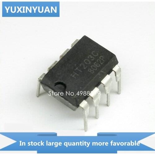 YUXINYUAN 10PCS/LOT HT203C 203C HT203 DIP8 in stock in stock