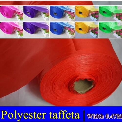 1M*0.45M 190T Polyester Taffeta Fabric Lining Fabric Banner Holiday Party Decorations Fabric