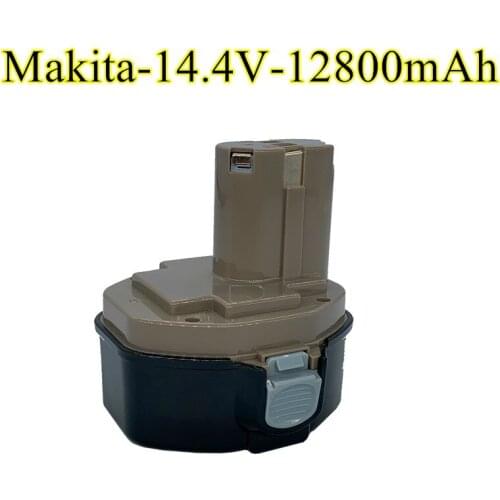 2021 power tool battery Ni MH 14.4 V 12800 MAH Makita 14.4 V Makita PA14 battery, 1422.1420.192600-1162281d 6280d