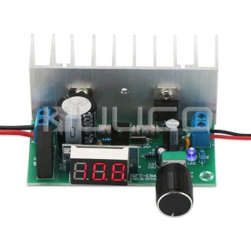 5 PCS/LOT Digital Power Supply Module DC 3V~ 35V (AC 28V) to DC 1.25~32V Adjustable Regulator DC 12V 24V Adapter/Driver