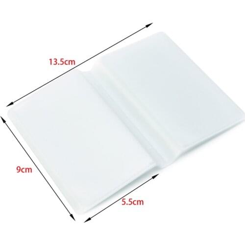 5 x 6Page 24Card Plastic Wallet Insert For Bifold Business Credit Card Holds R9JB