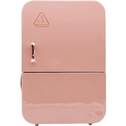 Tt3ce Mini Refrigerator Cosmetic Case Large Capacity Multi-Functional Portable Ins Storage Bag Female Travel Authentic