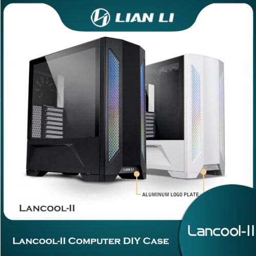 Lancool-II Computer DIY Case, Side Show PC Gaming Housing Cabinet,ARGB SYNC Front Panel,MOD Vertical Host Chassis