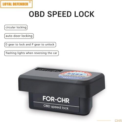 Auto Door Lock Decoder OBD For Speed Lock & Door Lock For HIBRID CHR