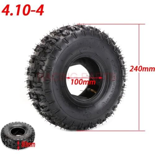 For karting 47cc 49cc sturdy four-wheel off-road 3.50-4 tires 4.10/3.50-4 general 4.10-4 4