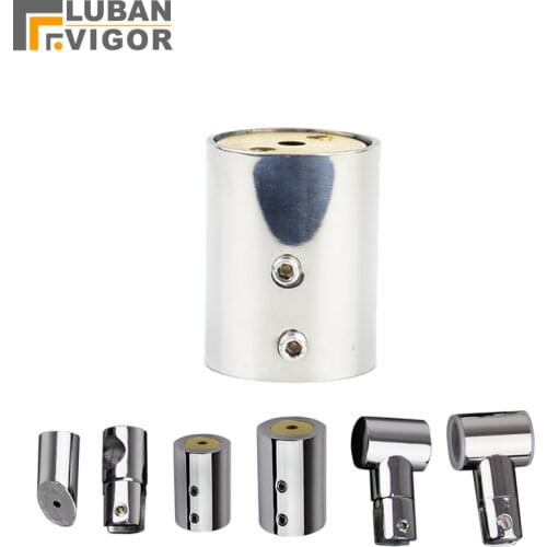 Shower rod telescopic rod base/Flange,flat,Stainless steel pipe fittings/connector,Shower accessories