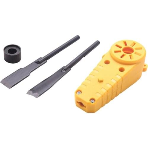 Wood Carving Electric Chisel M10 Adapter Set Changed 100 Angle Grinder Into Power Chisel Woodworking Tool