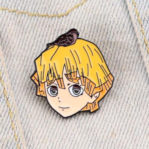 BG1081 Cute Boy Enamel Pins Anime Series Brooch Backpack Bags Badge Denim Shirt Lapel Pin Jewelry Gift for Friends