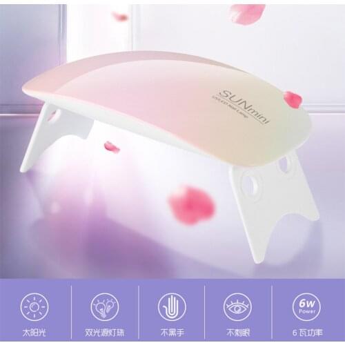 SUN mini Nail Dryer LED UV Lamp Micro USB Gel Varnish Curing Machine For Home Use Nail Art Tools Nail Lamp