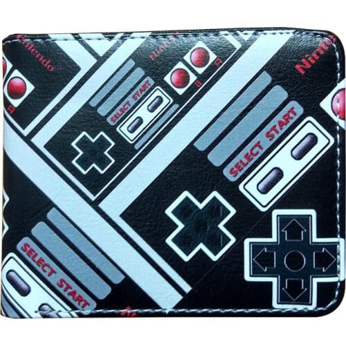 New Designer Purse Cartoon Anime Wallet Leather Gift Teenager Dollar Men Women Short Wallets with Coin Bags