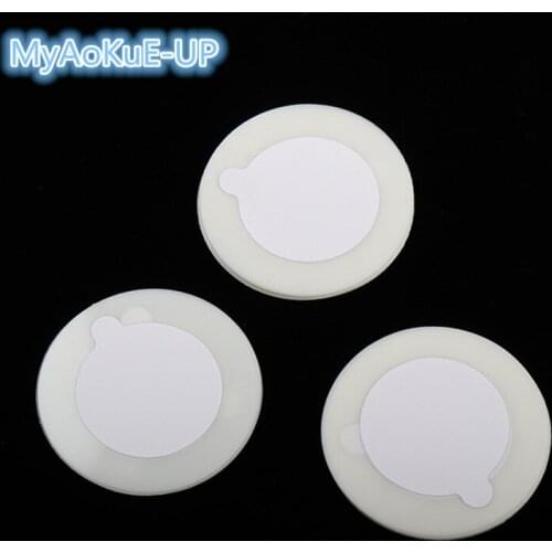 30 pcs/lot Eyelash PET Glue Pallet Disposable Lashes Holder Sticker Pads Stand For Eyelash Extension women Makeup Tools
