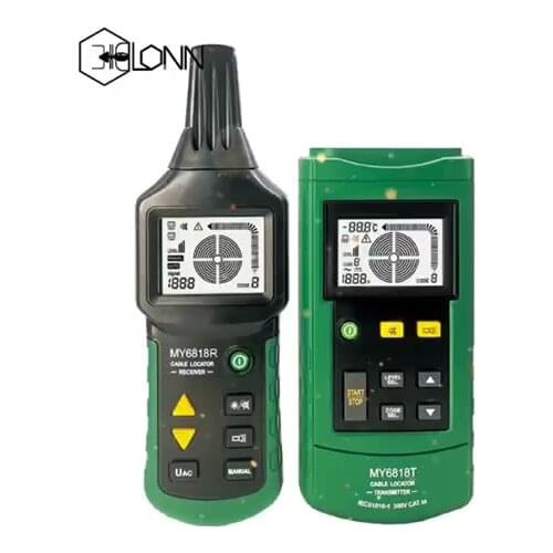 Underground Wire Cable Tracker advanced Cable Fault Locator Metal Pipe Locator Detector