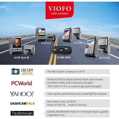VIOFO professional DASH CAM CAR DVR with GPS and super night vision Praise products