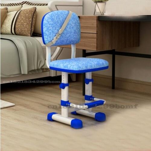 Childrens Posture Adjustment Chair Learning Armchair Rotation Liftable Seat Kids Furniture Kids Study Chair School Desk