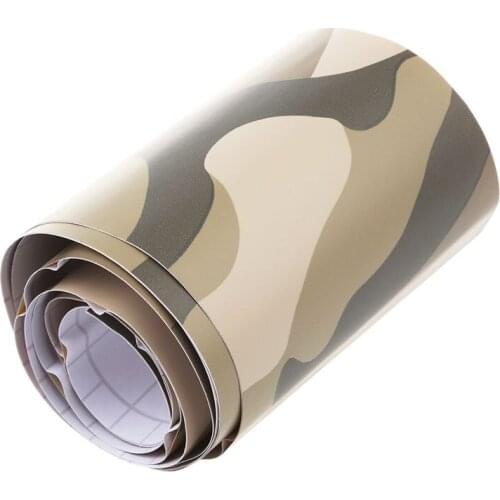 1 roll Camo Car Sticker Carbon Fiber Motorcycle PVC Vinyl Army Sticker CAMO Woodland Camouflage Sticker