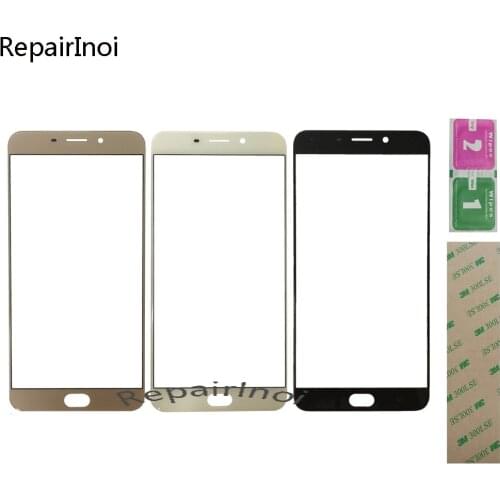 10Pieces/Lot Mobile Front Panel Glass For OPPO R9 Plus Front Glass (No Touch Screen Digitizer Panel ) Outer Glass Cover