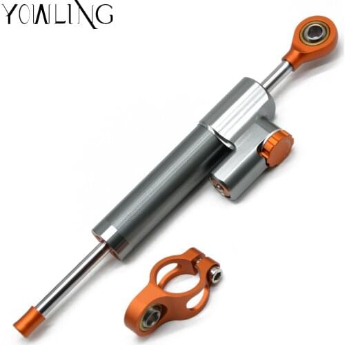 For 2013 2014 2015 2016 125 200 390 Motorcycle Steering Damper Motorcycle CNC Stabilizer Linear Reversed Safety Control