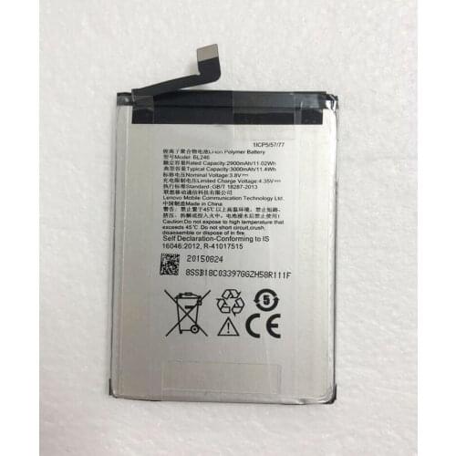 GeLar 3.8V 3000mAh Full Capacity BL246 Battery For Lenovo VIBE SHOT Z90 Z90-7 Z90-3 z90a40 Mobile Phone Batter