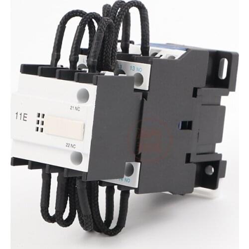 Switching capacitor AC contactor CJ19-25/11 220V 380V 1NO+1NC
