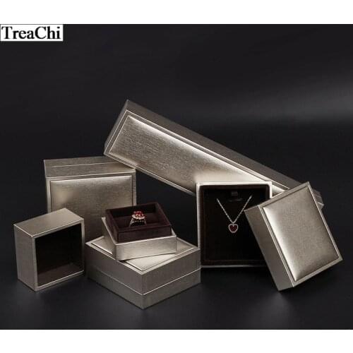 Jewelry Packaging Box Set Necklace Pendant Box Ring Box High Quality Wrapping Gift Box for Jewellery Store Ring Container