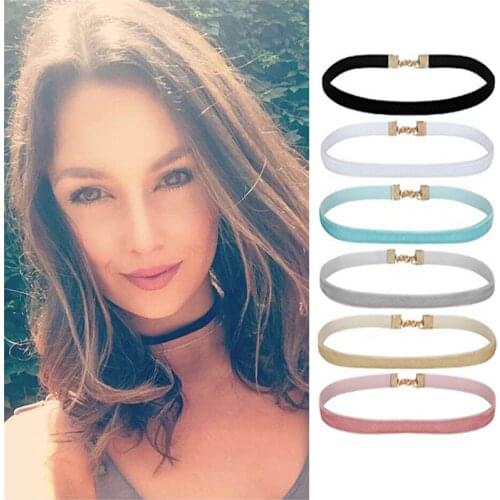 Женские бархатные чокеры Lalang China At AliExpress