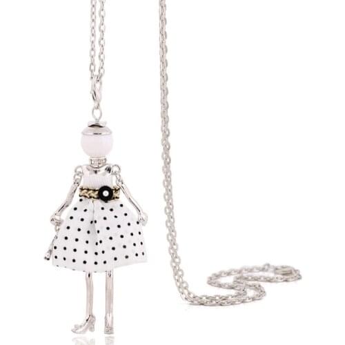 Fashion Pendant Long Necklace For Women 2020 Statement Cute Necklace Girl Jewelry New Accessory Charm statement Sweater Chain