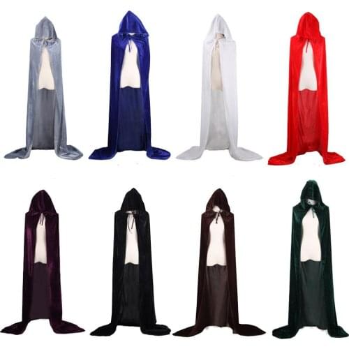 Stage Show Performance Costume Night Club Carnival Party Props Witch Wizard Cape Death Cloak Cartoon Cosplay Fancy Dress