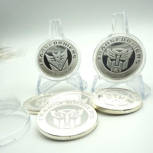 2pcs/Lot America Moive Super Hero Silver Plated Coins Collectibles Holder Challenge Coin New Yeas Birthday Cartoon Gifts