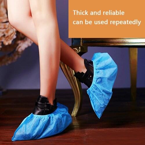 Dust-Proof Overshoes Disposable Shoe Cover Antislip Non-Woven Material Unisex Shoes Protectors Rain Boots For Indoor Outdoor