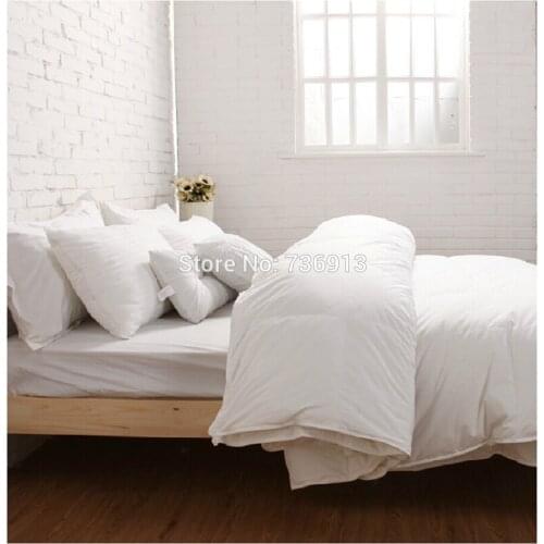 380GSM 95% European Goose Down Duvet Doona Quilt Blanket Comforter King Queen Full Twin Or Make Any Size And Weight