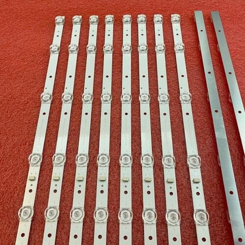 10 pcs/lot LED backlight Strip for TCL 40S6500FS 40S6500 40F6F 40L2F 40D6 10X2 40HR330M10A0 V4 4C-LB4010-HR01J