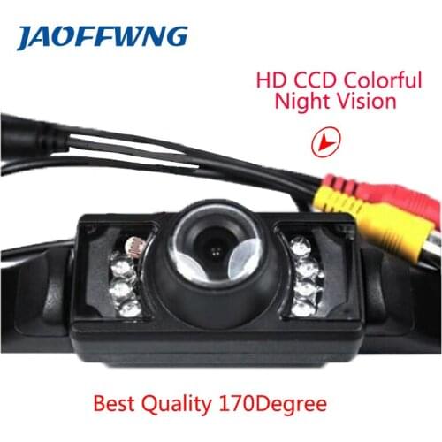 Universal 8 IR CCD Auto Parking Car Rear View Camera ,back up cameraDay/Night Vision& Free Shipping
