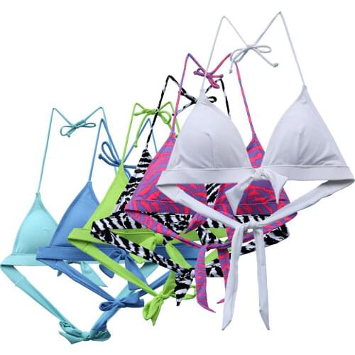 Women Sexy Bikini Triangle Bikinis Dress Swimsuit MIxer TOPS Designer Beachwear girl Bathing Suits Swimming Wear