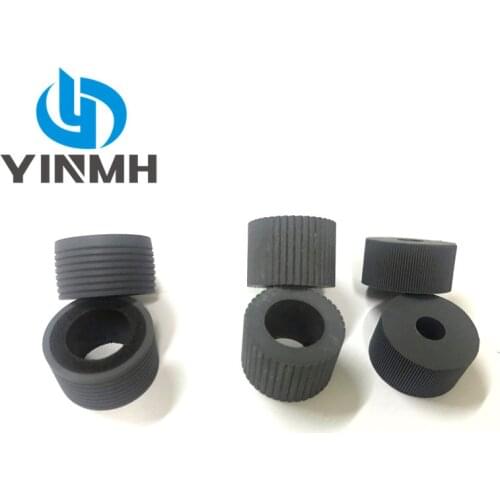 1Set Brake Pick Roller Tires for Fujitsu fi-6670 fi-6770 fi-6770A fi-5650 fi-5750 fi-6750 Roller Tires PA03576-K010 PA03338-K011