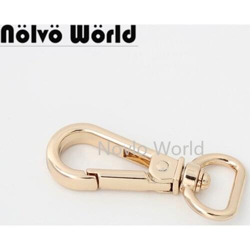10-50 pieces 5 colors 49*16mm 50*19mm handbag purse shoulder strap belt clasp clip snap hook buckle swivel hook bag fitting