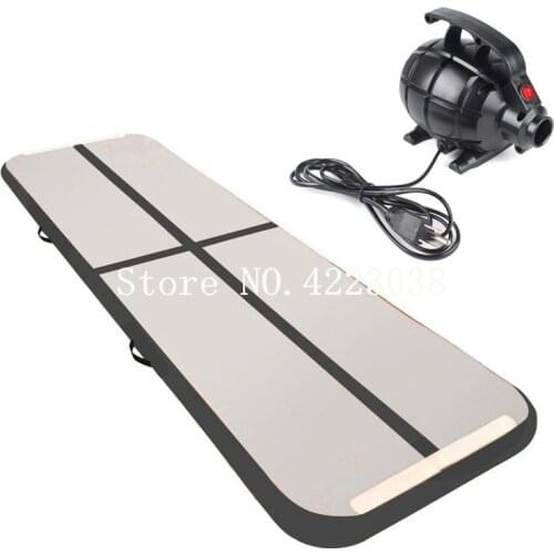 Free Shipping Free Pump High Quality 3*1*0.2m Inflatable Gymnastic Air Track Tumbling Mat Air Floor Yoga Mat Track