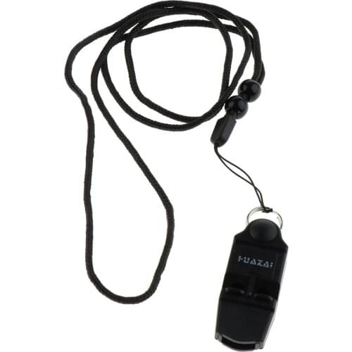 Safety Referee Whistle Survival Whistle With Lanyard Universal - Loud and Easy to Control - Outdoor Sports and Tool