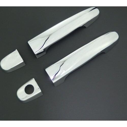 For Toyota Yaris 2 / 3 Door 2006-2012 Car Styling Chrome Side Door Handle Cover Trim 2007 2008 2009 2010 2011
