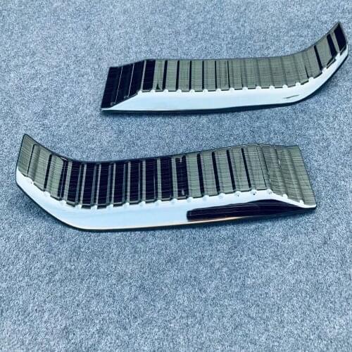 For Toyota Yaris Cross 2020 2021 Inner Rear Bumper Foot Plate Tailgate Door Sill Scuff Guard Plate Sticker Accessories