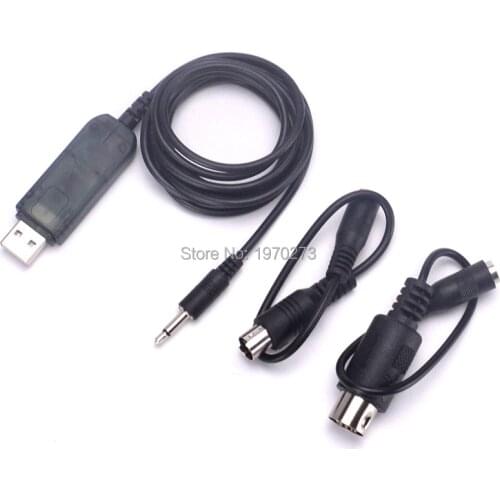 Flysky FS-SM100 SM100 2.4G Remote Control Aeromodelling RC USB Analog Cable FMS Simulator