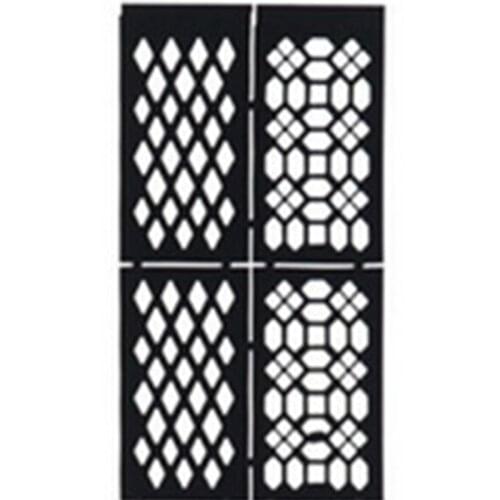 Nail Foils Heart Star Square Shape Foils Paper Nail Art Transfer Sticker Slide Nail Art Decals Nails Art Hollow Nail Sticker