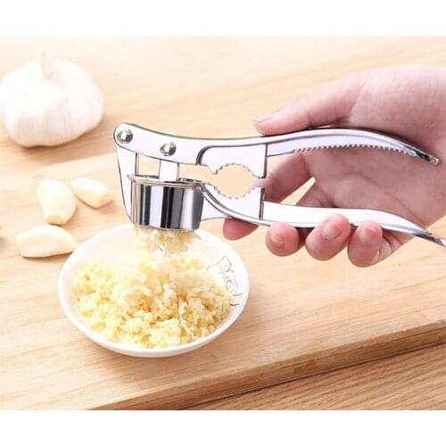 Imitating Stainless Steel Multifunction Garlic Press Crusher Kitchen Cooking Ginger Squeezer Masher Handheld Ginger Mincer Tools