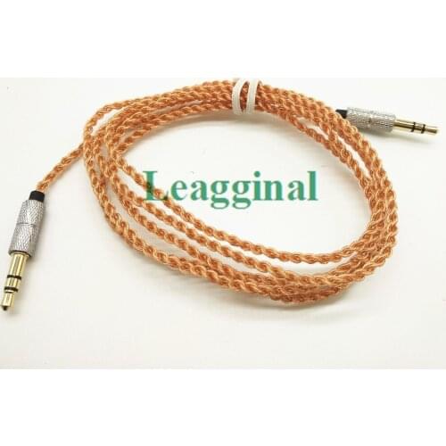 Diy earphone cable 3.5mm to 3.5mm male to male
