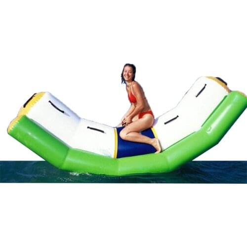 Inflatable seesaw water toy water park large water slide equipment children seesaw