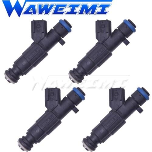 WAWEIMI Brand New 4x Fuel Injector Nozzle 0280156299 For BYD F6 HAIMA Hippocampal Good Performance Fuel Injector