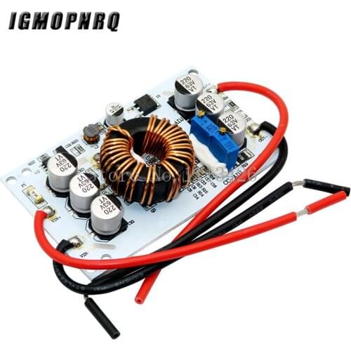 600W Aluminum Plate DC-DC Boost Converter Adjustable 10A Step Up Constant Current Power Supply Module Led Driver