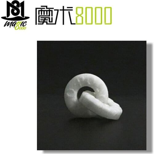 Magic Tricks 1 Set Linking Ring Mints Candies Magic Props Close Up Street Gimmick Props Illusion Classic Toy